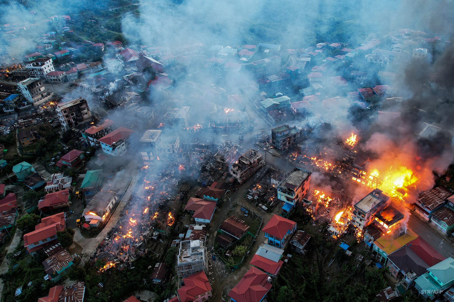 အာဏာသိမ်းမှုနောက်ပိုင်း နိုင်ငံတဝန်း နေအိမ်၊ အဆောက်အအုံ ၃၆,၀၀၀ ကျော် မီးရှို့ဖျက်ဆီးခြင်းခံခဲ့ရ
