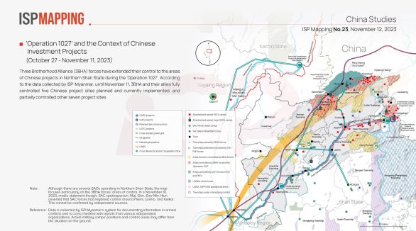 ‘Operation 1027’ and the Context of Chinese Investment Projects